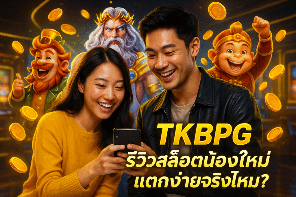 TKBPG รีวิวสล็อตน้องใหม่ แตกง่ายจริงไหม?