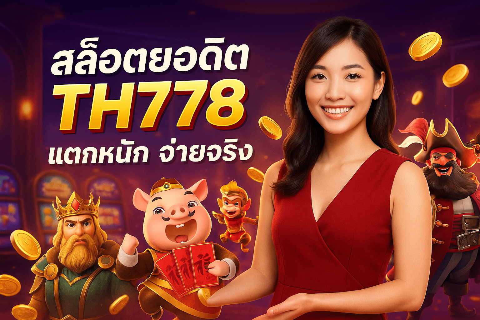 สล็อตยอดฮิต TH778 แตกหนัก จ่ายจริง