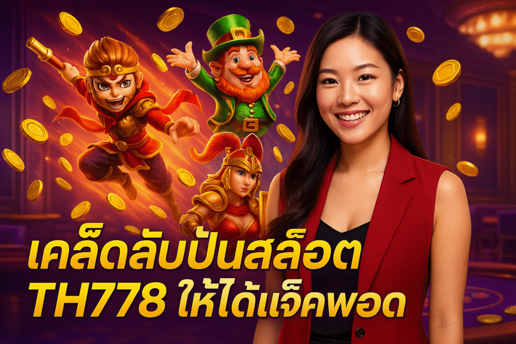 เคล็ดลับปั่นสล็อต TH778 ให้ได้แจ็คพอต